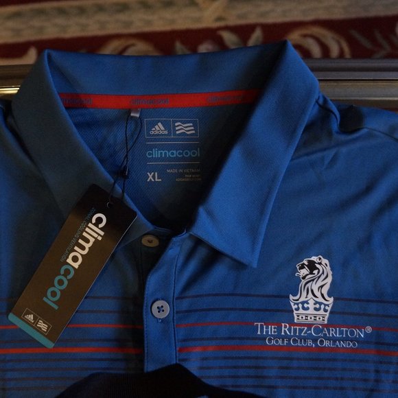 Adidas climacool Ritz Carlton Orlando golf shirt